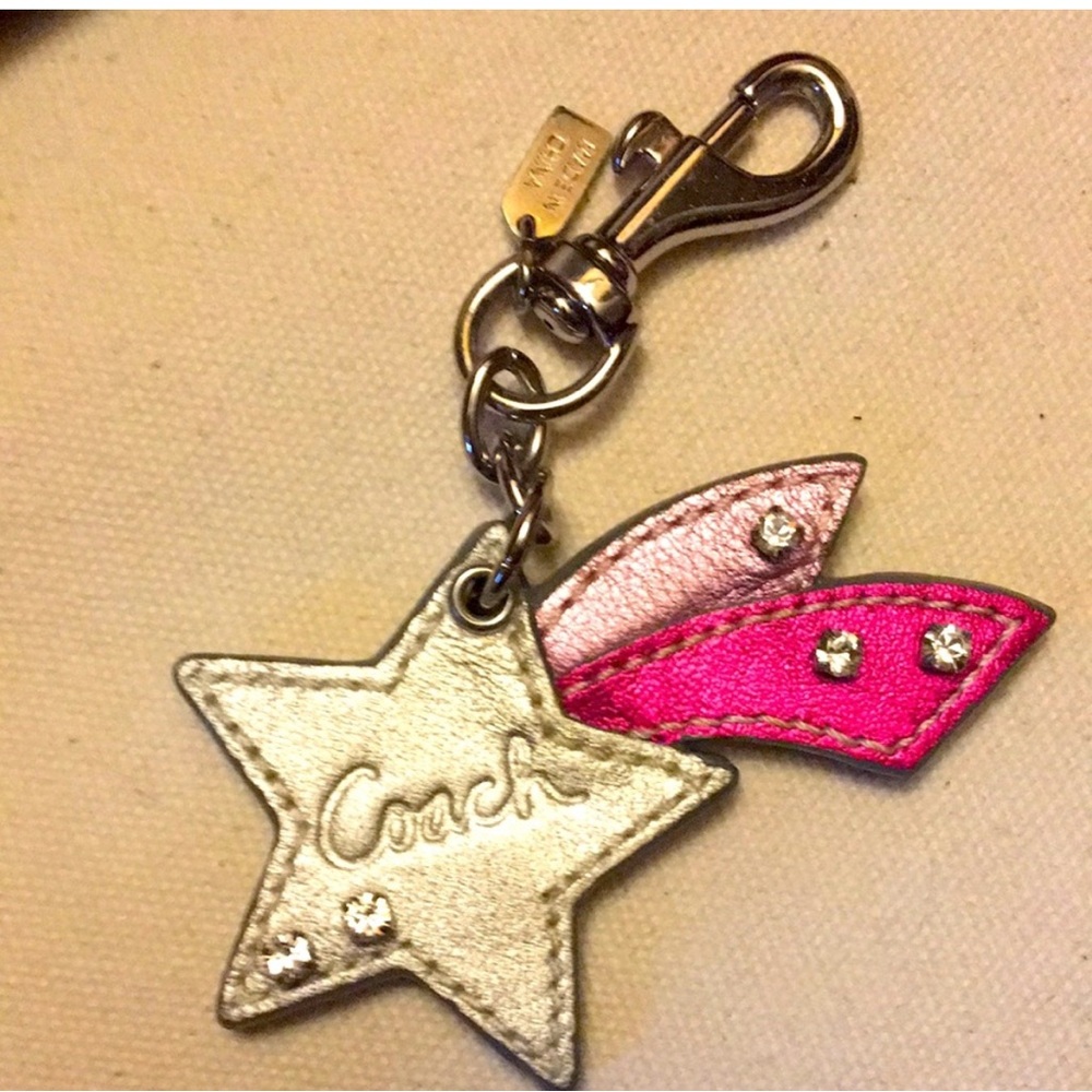 β¨ Retired Coach Metallic Star Crystal Charm Y2K Discontinued β¨